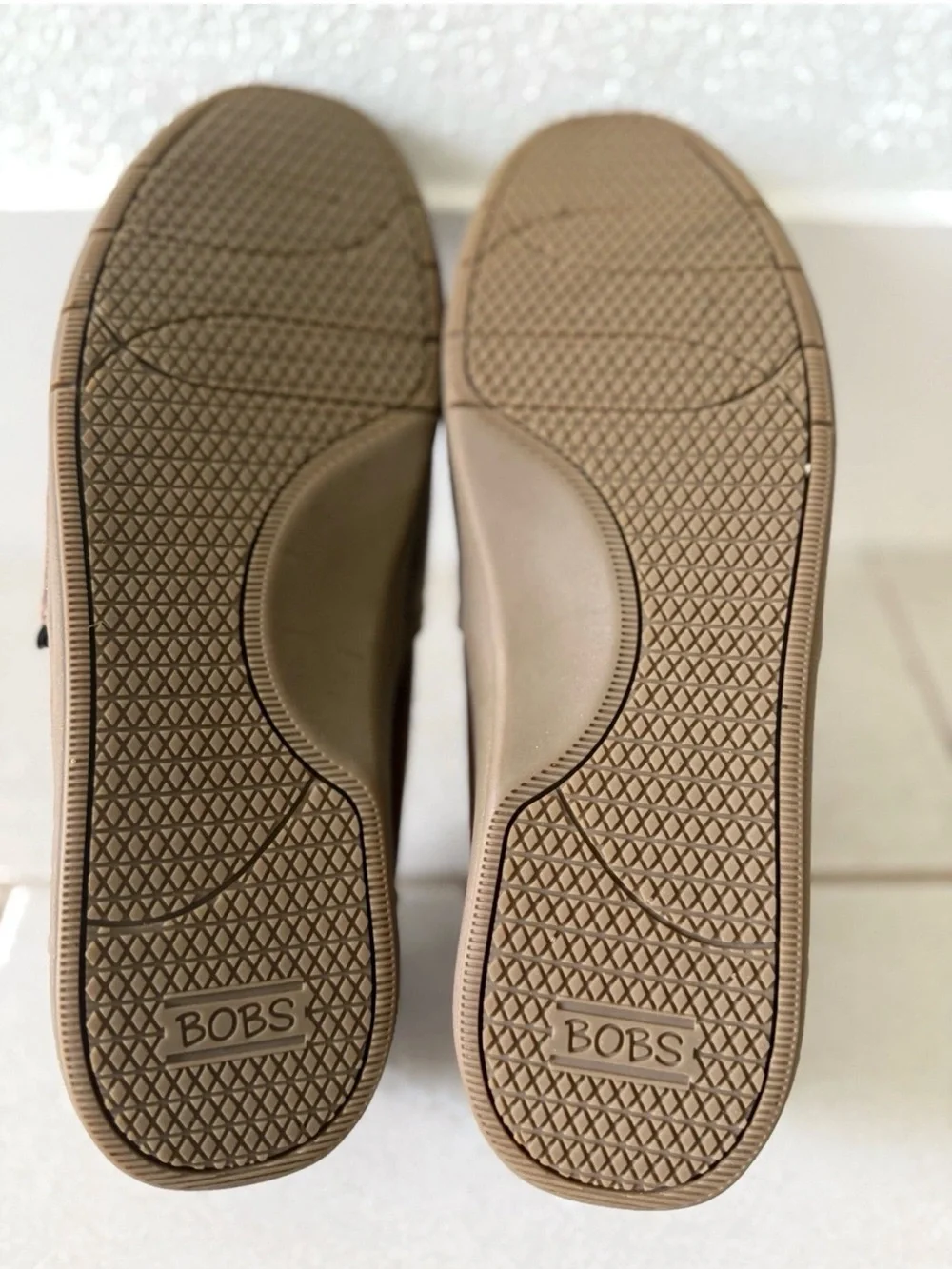 BOBS Skechers Arch Fit Air-Cooled Brown Faux Fur Lined Slip-On Shoes Women’s 9